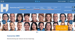 Desktop Screenshot of humanitas-dmh.nl